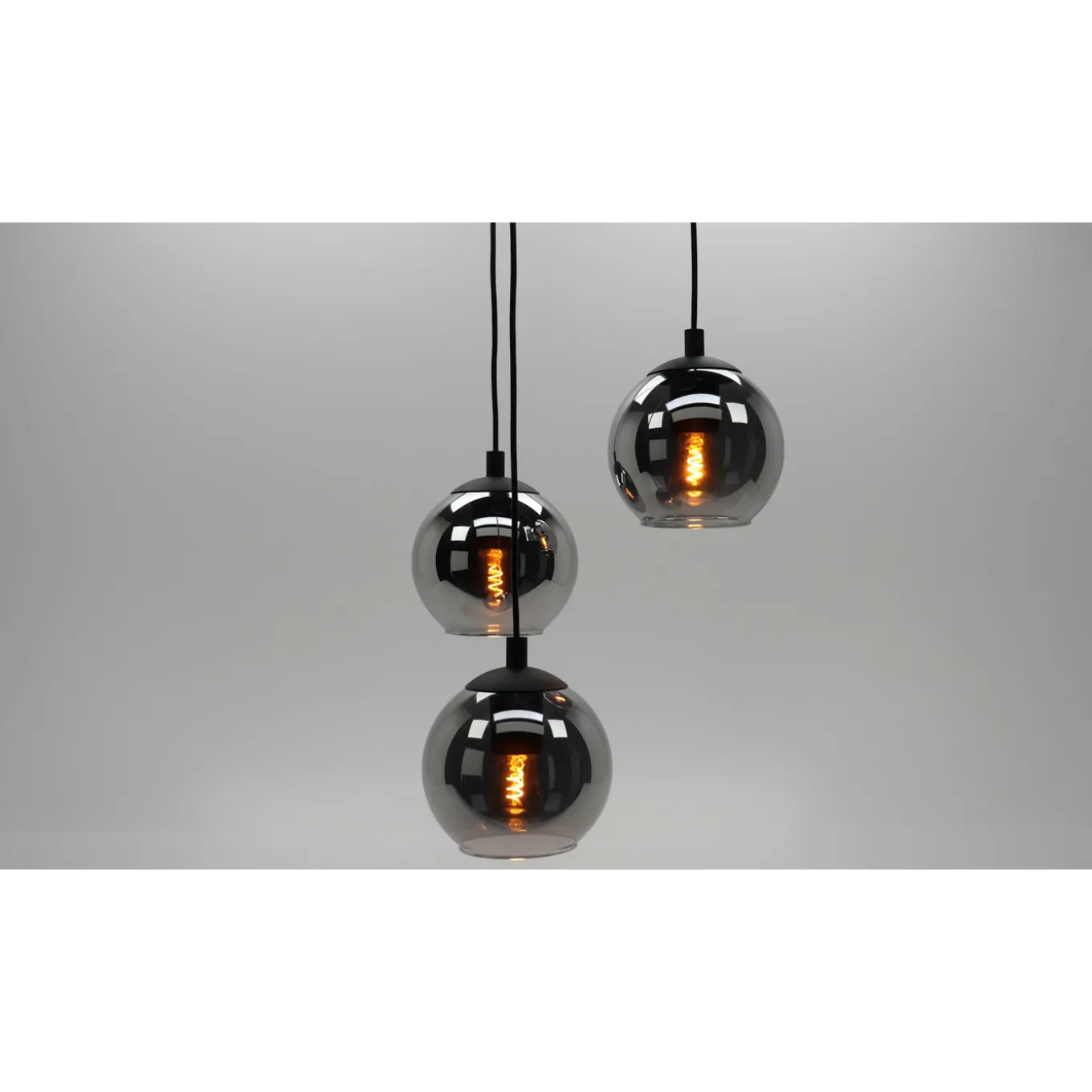 EGLO hanglamp Ariscani zwart 3xE27