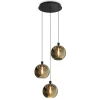 Eglo hanglamp Cesenatico glas goud ⌀42,6cm 3xE27