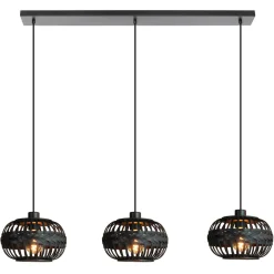 Eglo hanglamp Towcester zwart 3xE27