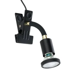 Eglo Klemspot Mini 4 zwart goud GU10