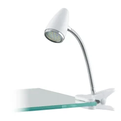 Eglo klemspot Riccio chroom wit GU10 3W