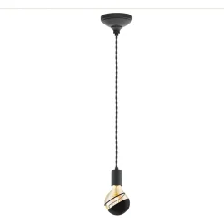 EGLO kopspiegelkapje ⌀8cm zwart