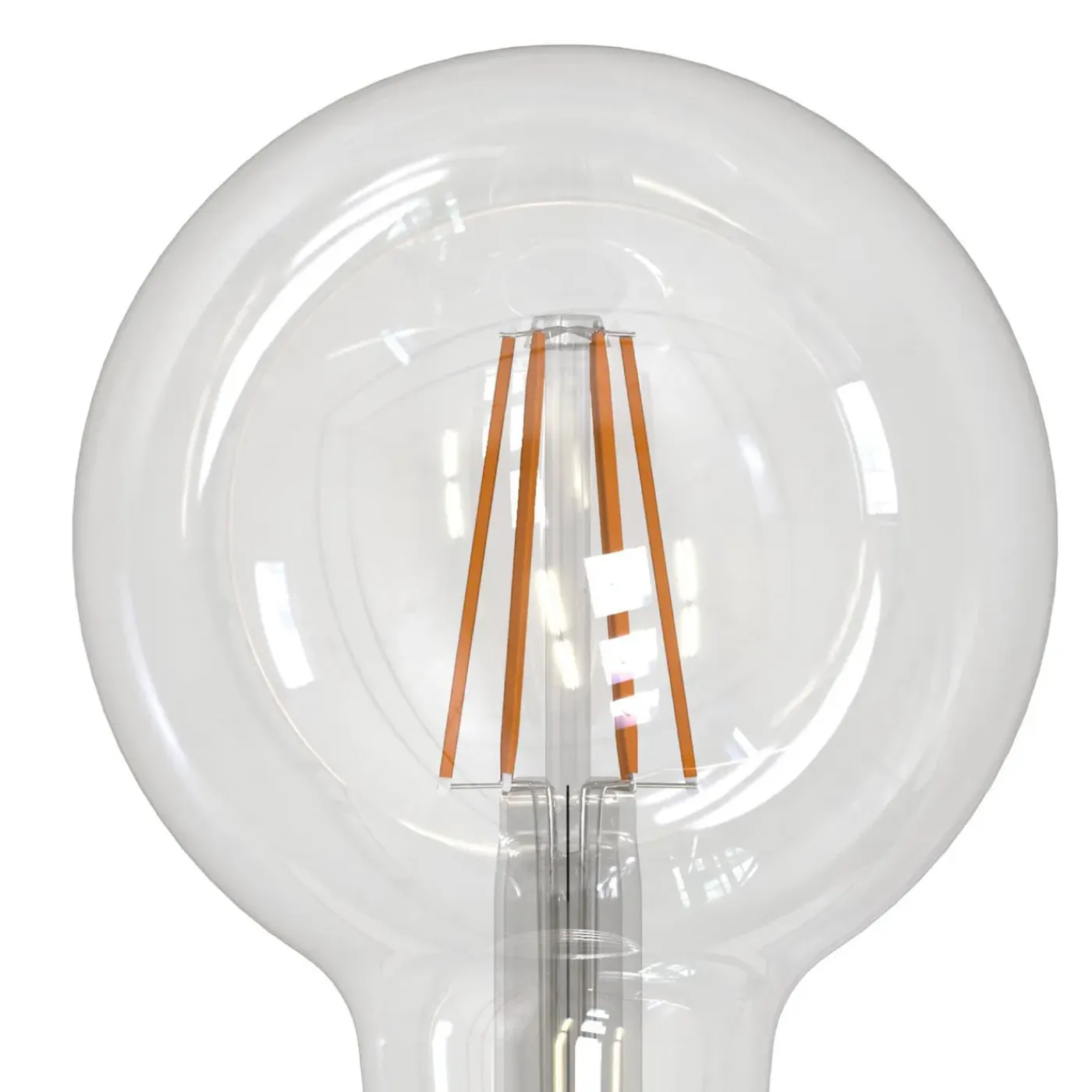 Eglo Ledfilamentlamp Globe - D8cm - Warm Wit - E27 - 12W