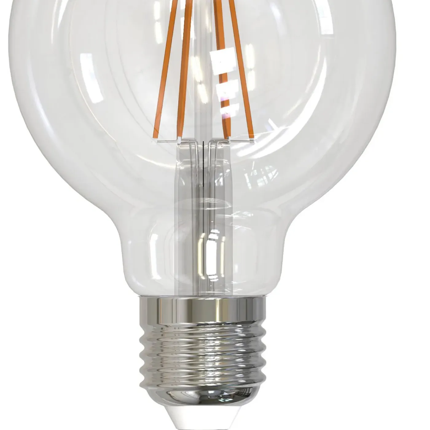 Eglo Ledfilamentlamp Globe - D8cm - Warm Wit - E27 - 12W