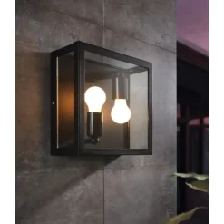 Eglo plafondlamp Alamonte 1 zwart 2xE27
