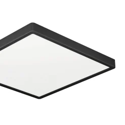 Eglo plafondlamp badkamer Fueva 6 zwart 13W