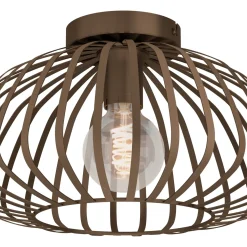 EGLO plafondlamp Espinal brons ⌀23cm E27