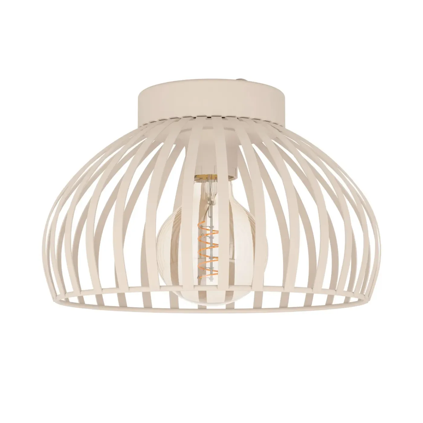 Eglo plafondlamp Mogano 3 zand ⌀28cm E27
