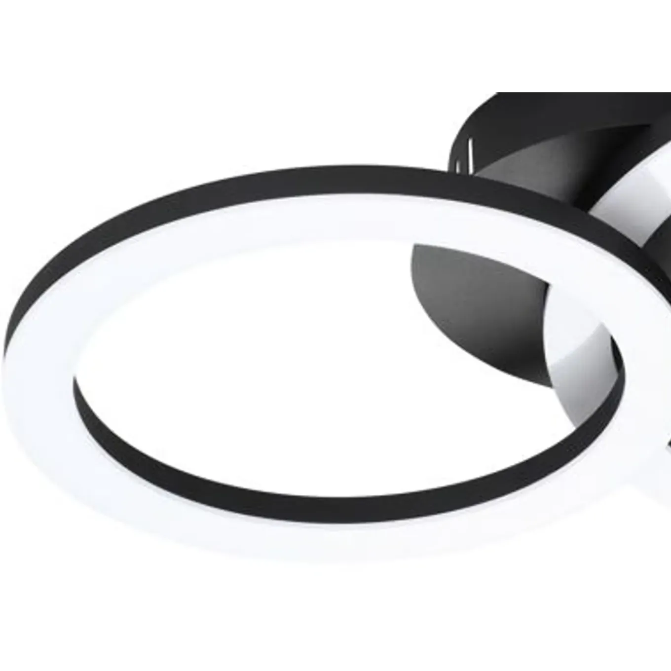 EGLO plafondlamp Parrapos-Z zwart 15W