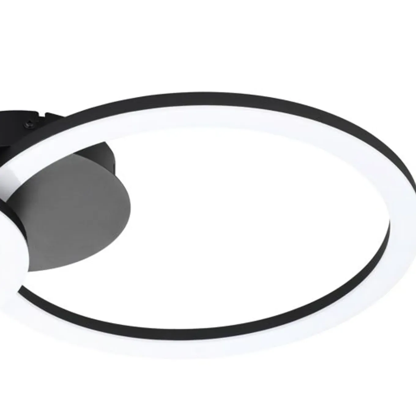 EGLO plafondlamp Parrapos-Z zwart 15W