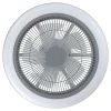Eglo Plafondventilator Bloemendaal met RGB LED - Wit - 46cm - 20,8W - met afstandsbediening