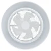 Eglo Plafondventilator Nieuwpoort met CCT RGB LED - Wit - 48cm - 11,7W - met afstandsbediening