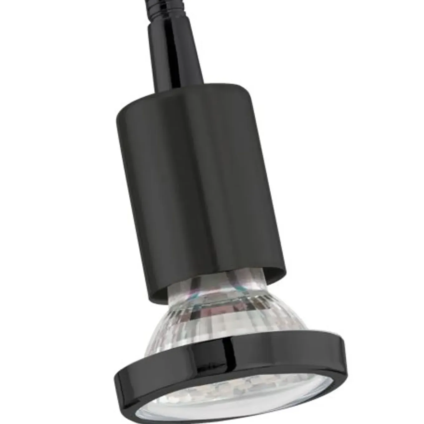 EGLO stekkerspot Mini 4 flex zwart GU10 4,5W