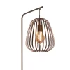 Eglo vloerlamp Espinal brons E27