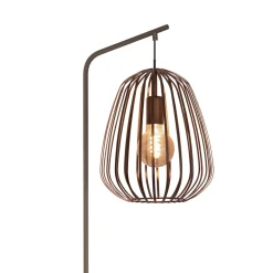 Eglo vloerlamp Espinal brons E27