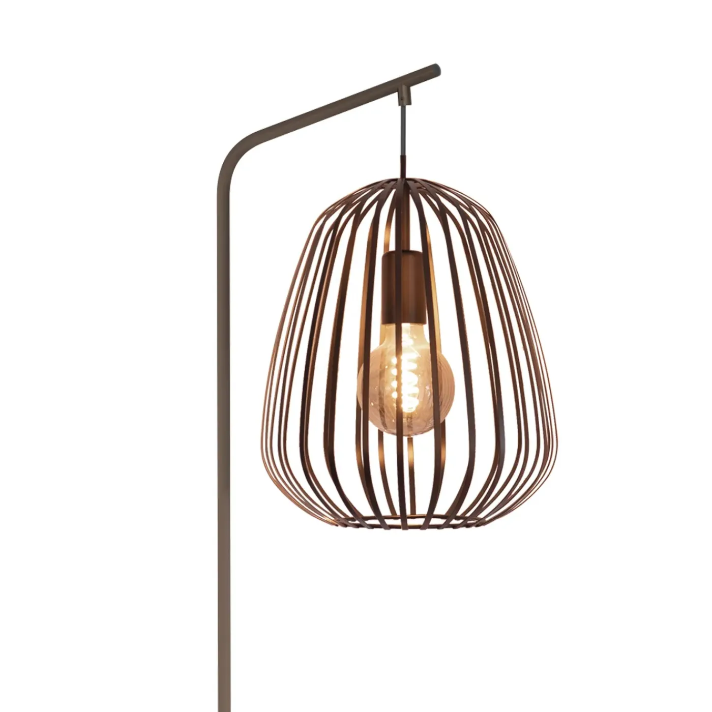 Eglo vloerlamp Espinal brons E27
