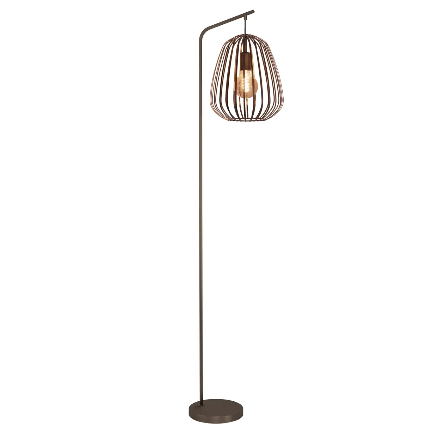 Eglo vloerlamp Espinal brons E27