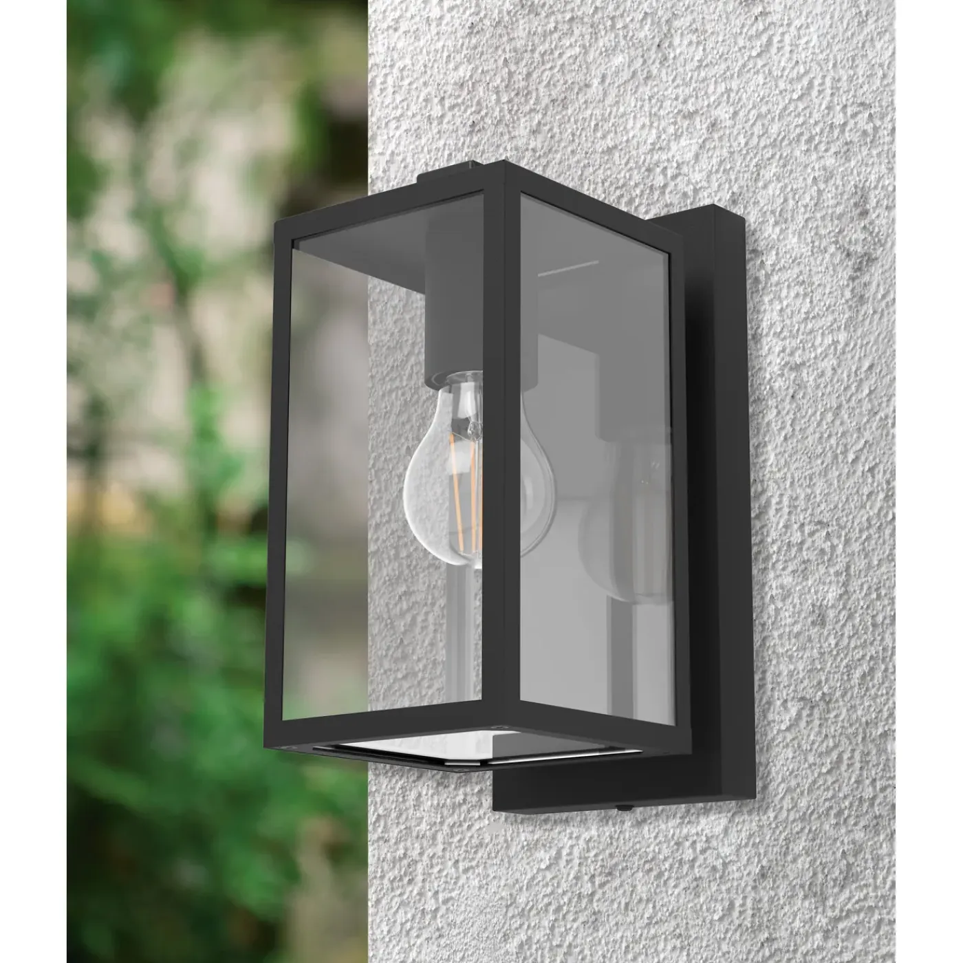 Eglo wandlamp Budrone zwart E27