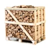 Huismerk Eikenhout - Halve Pallet Ovengedroogd Gekloofd Eiken Haardhout 25cm