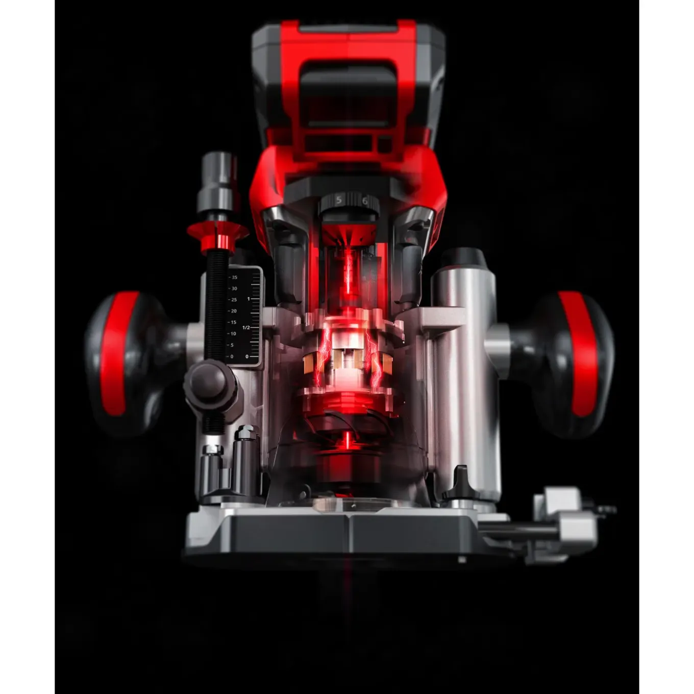 Einhell Accu Kantenfrees & Bovenfrees Tp-ro 18 Set Li Bl Solo