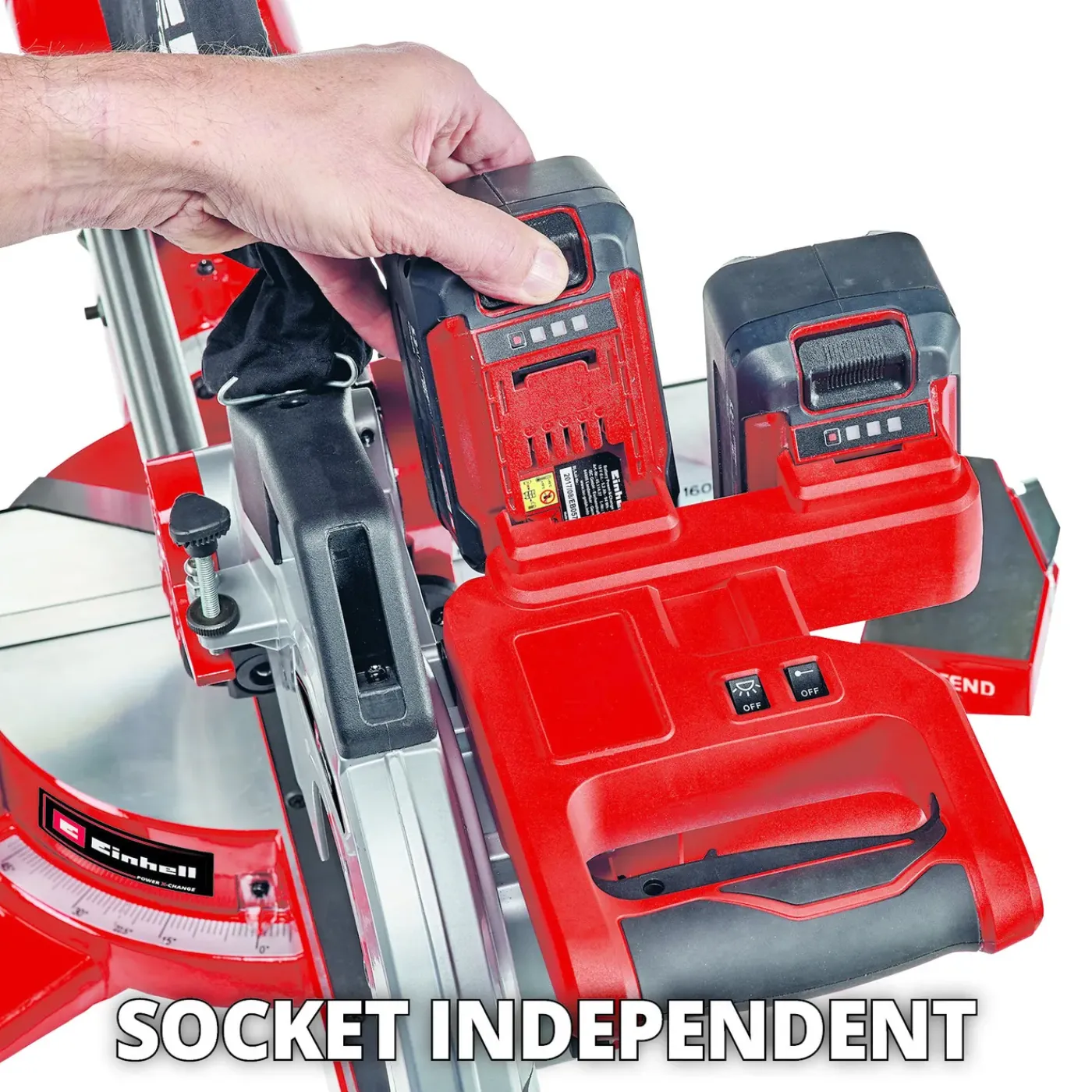 Einhell Accu Kap-/ Verstekzaag Te-sm 36/210 Li