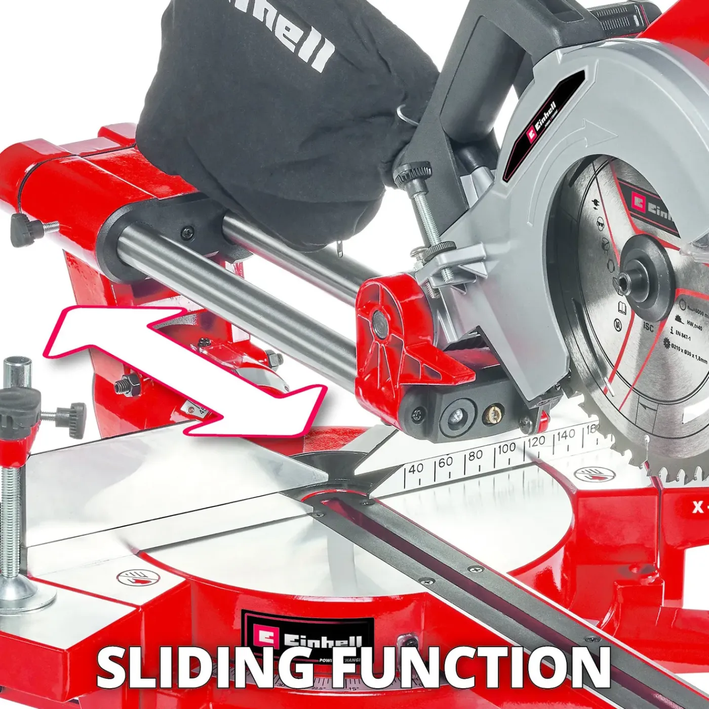 Einhell Accu Kap-/ Verstekzaag Te-sm 36/210 Li