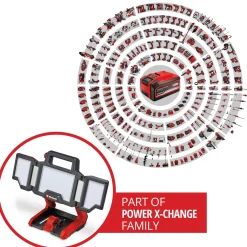 Einhell Accu Lamp TP-CL 18/3000 Li Solo - 18V - 30x27x23cm