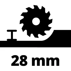 Einhell Accu Mini Cirkelzaag Te-cs 18/89 Li Solo