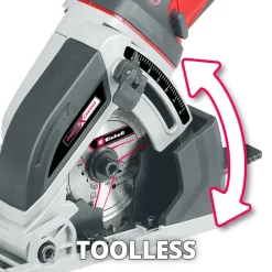 Einhell Accu Mini Cirkelzaag Te-cs 18/89 Li Solo