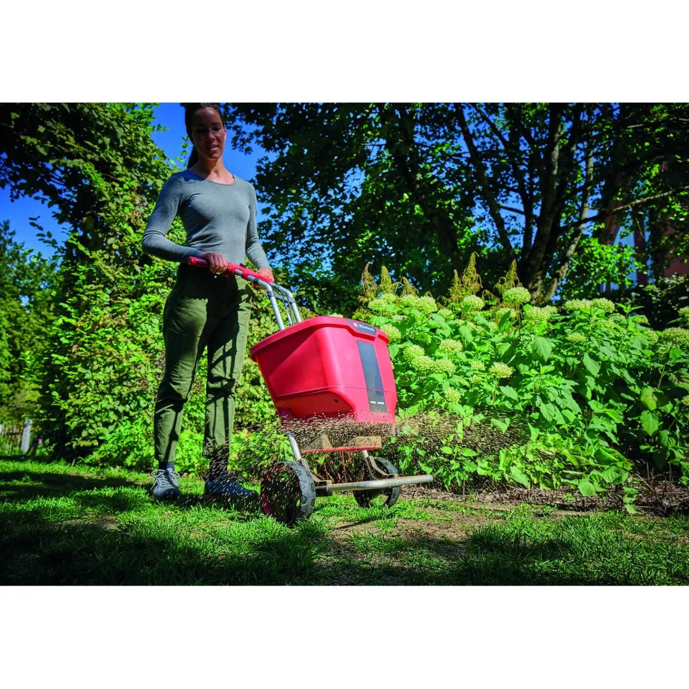 Einhell Accu Strooiwagen Ge-sr 18/22 Li Solo - Power X-change