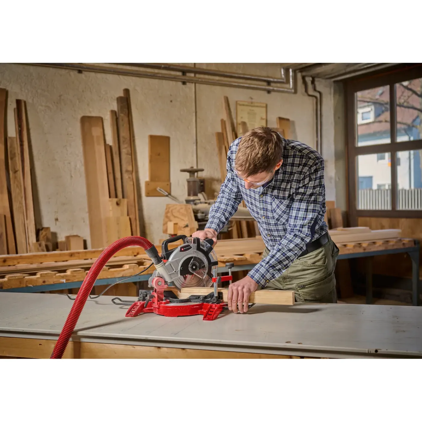 Einhell Afkortzaag TC-MS 2112 - 1600W Gesnoerd