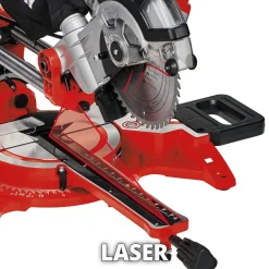 Einhell Afkortzaag TC-SM 2131 Dual - 1800W Gesnoerd - Met lasergeleider