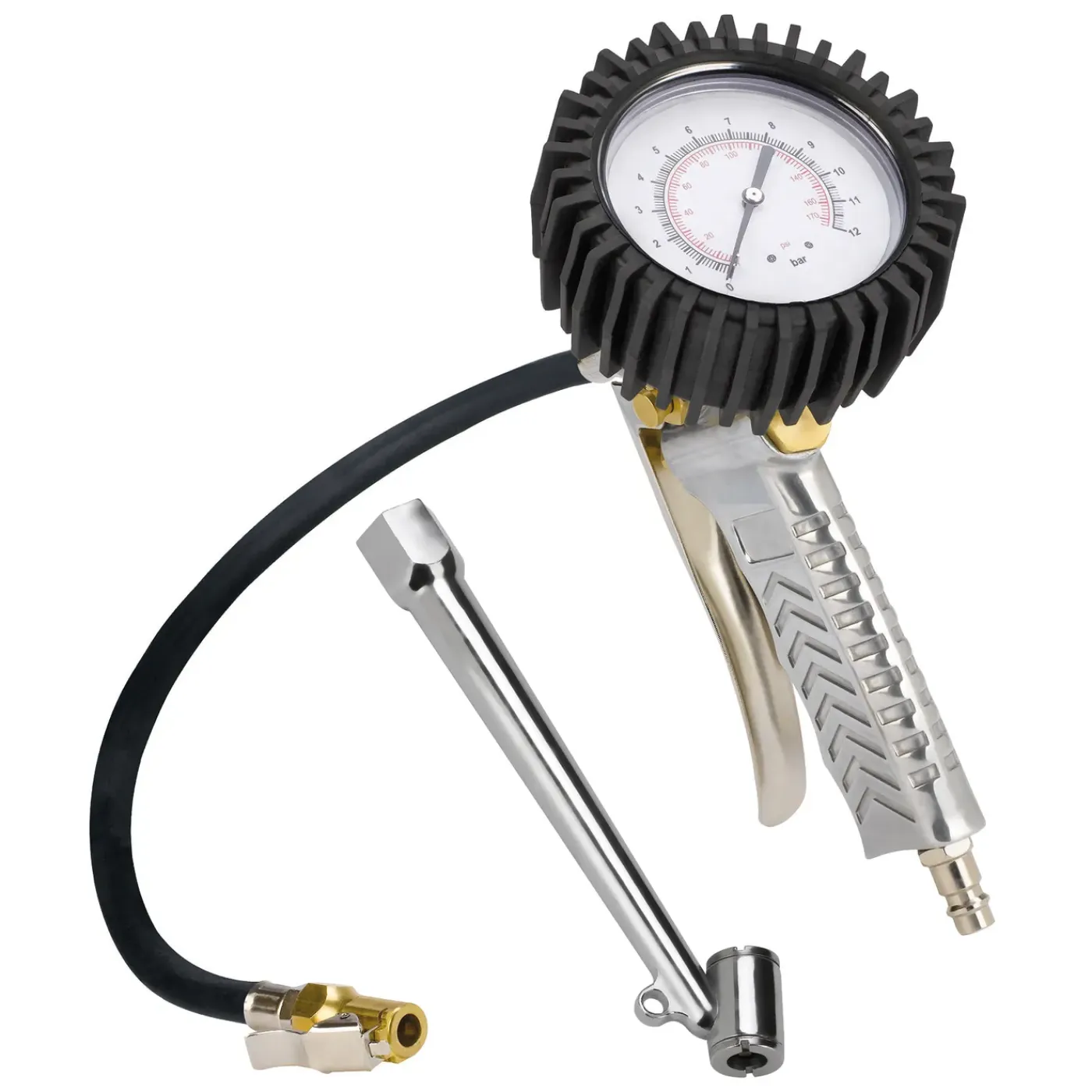 Einhell bandenspanningmeter / bandenvulpomp Profi 0-8 bar