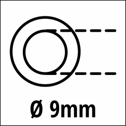 Einhell hogedrukslang Ø9 mm - 15m