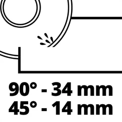 Einhell Tegelsnijder met water TC-TC 800 - Kantelbare tafel - 800W - 180mm
