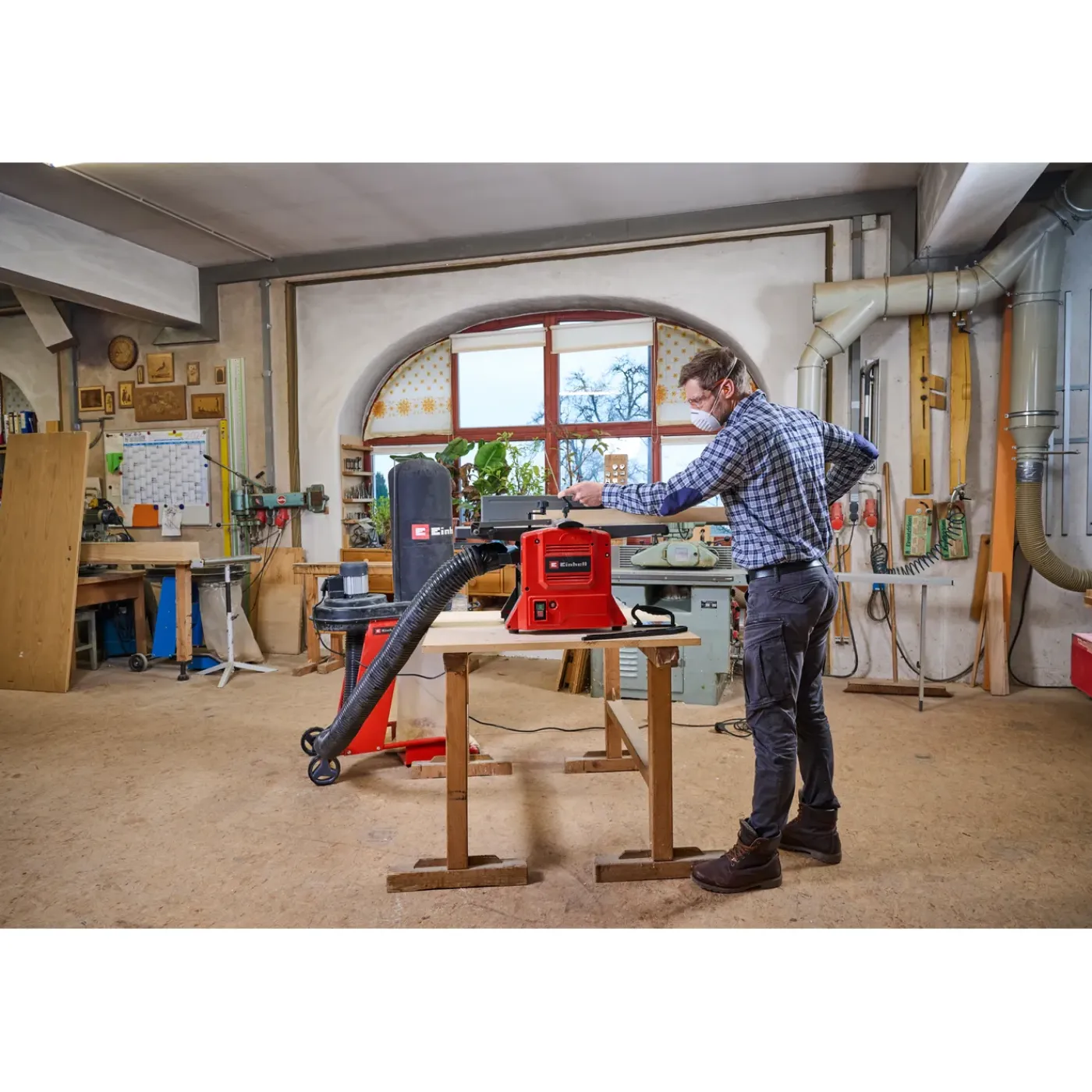 Einhell Vlak- en Vandiktebank TC-SP 204/1 - 1500W - 204mm