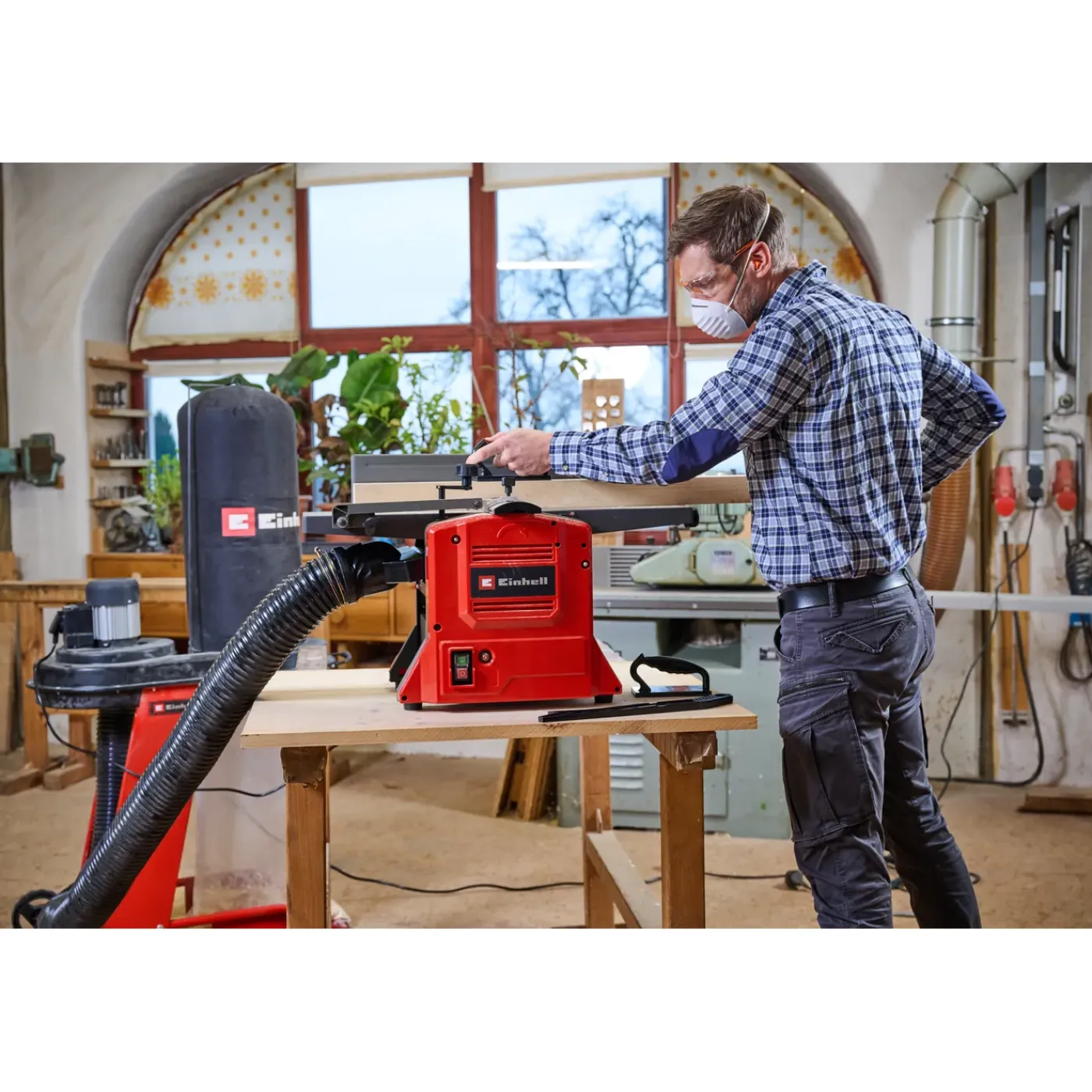 Einhell Vlak- en Vandiktebank TC-SP 204/1 - 1500W - 204mm