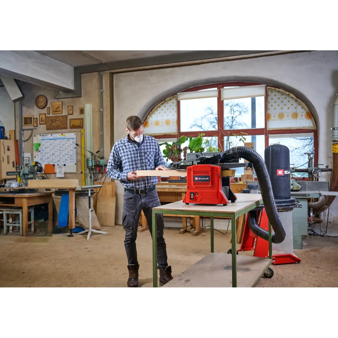 Einhell Vlak- en Vandiktebank TC-SP 204/1 - 1500W - 204mm