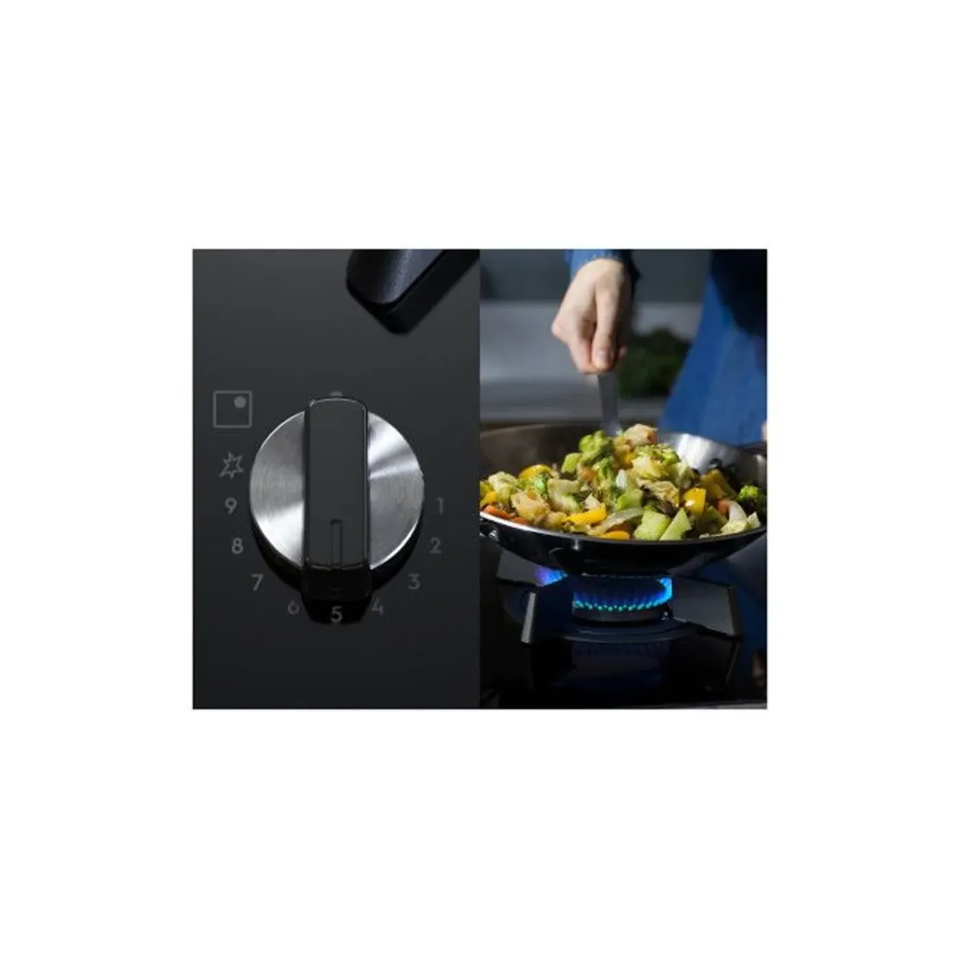 ELECTROLUX Gemengde Kookplaat 59cm 4 Branders Zwart Kdi641723k