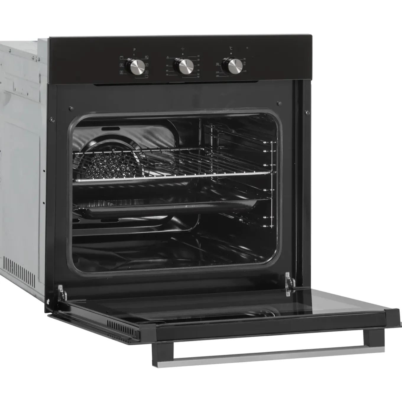 Electrum inbouwoven BIO 6001.1 BL zwart