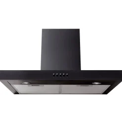 Electrum schouwafzuigkap TSH 62120C BL 60 cm mat zwart