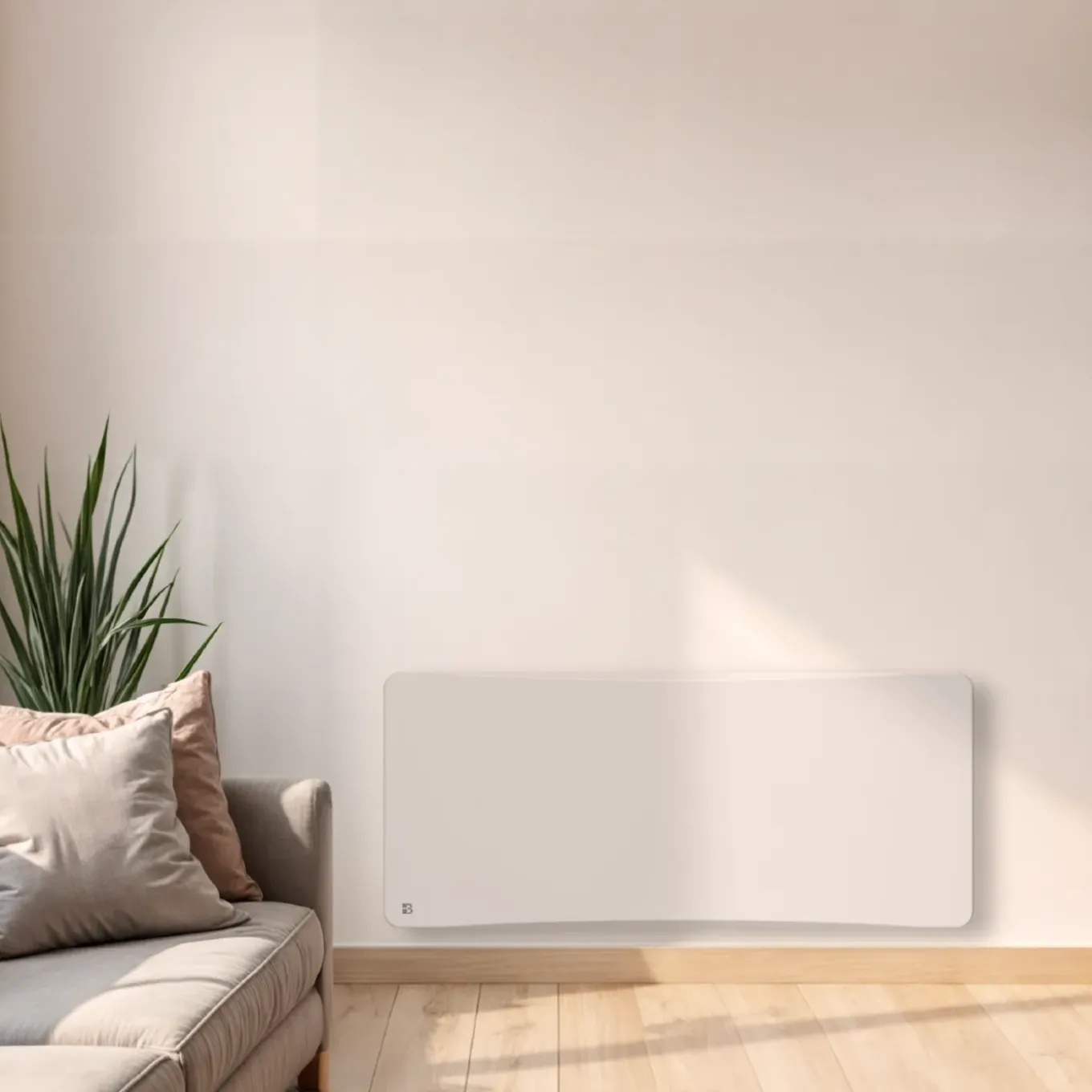 Elektrische Gietijzeren Warmteopslagradiator - Bestherm - + Film - Wandmodel - Wit - Almea