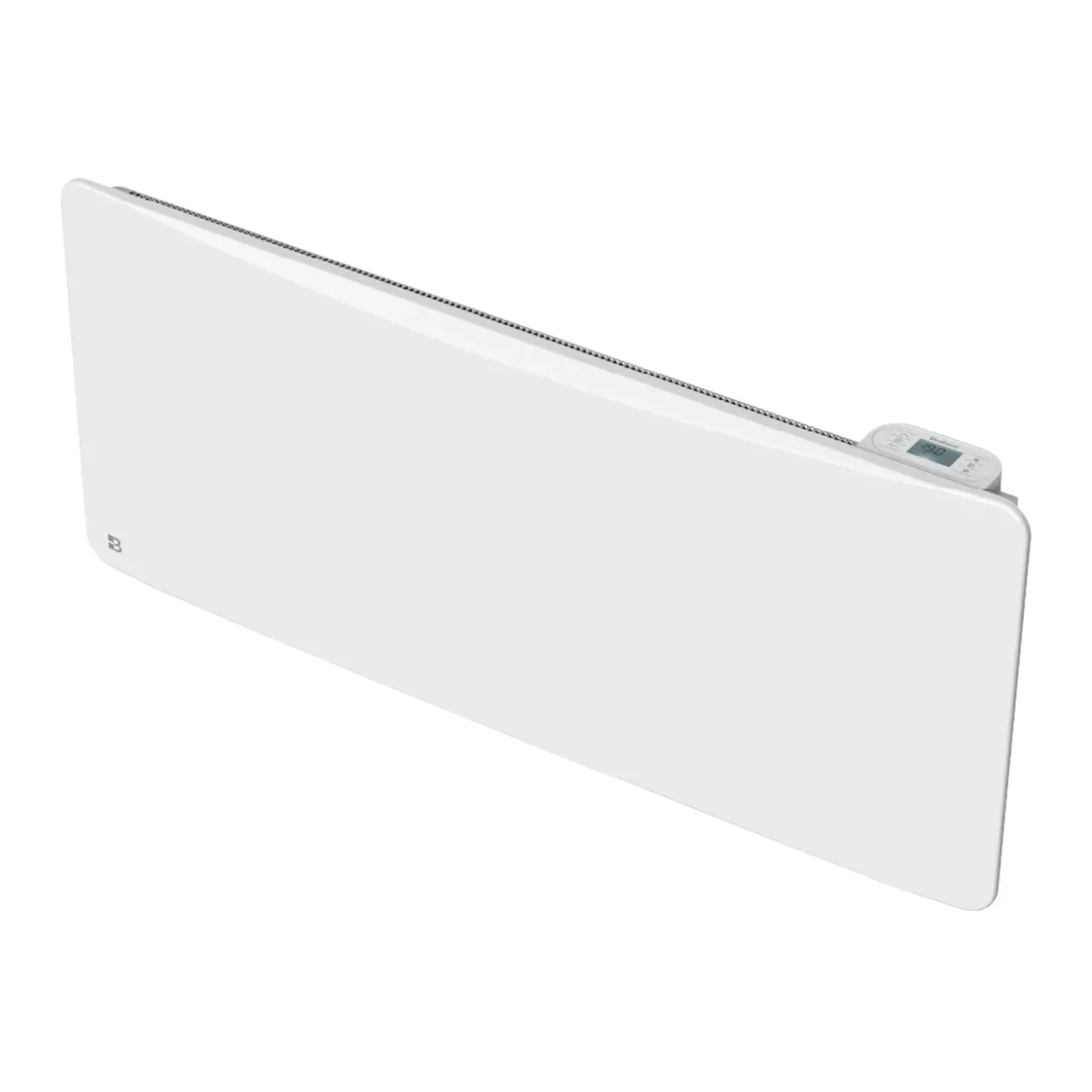 Elektrische Gietijzeren Warmteopslagradiator - Bestherm - + Film - Wandmodel - Wit - Almea