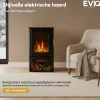 Elektrische Haard Toronto - Sfeerhaard - Elektrische Kachel - Vrijstaand - 2000 Watt