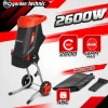ELEM Garden Technic - 2600w Elektrische Hakselaar Met 45l Zak