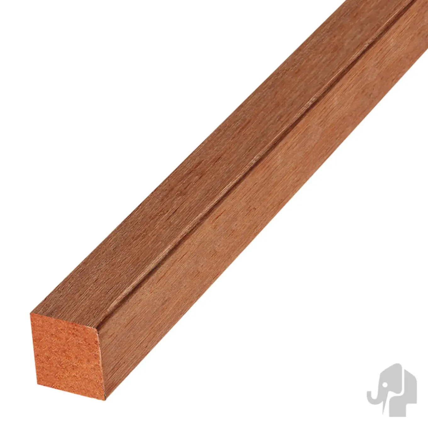 Elephant regel Cambara hardhout FSC 35x38x1800mm