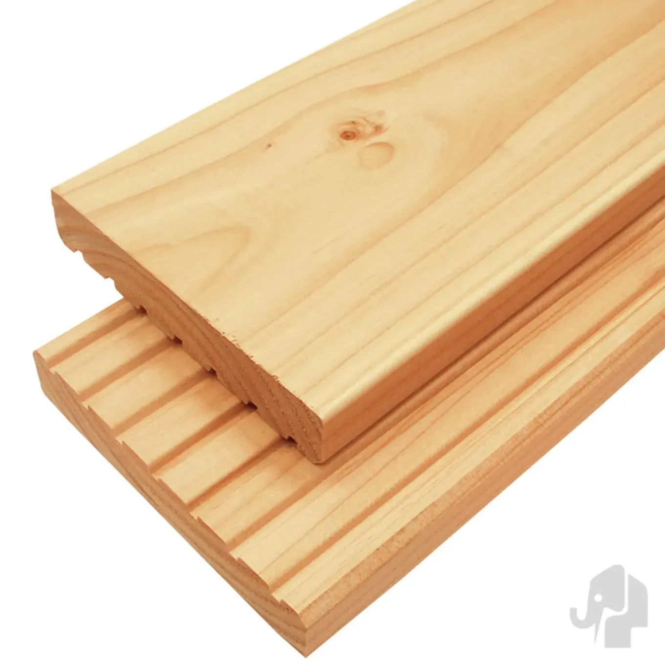Elephant Vlonderplank - Douglas - Gegroefd / Glad Geschaafd - 300x14x2,7cm