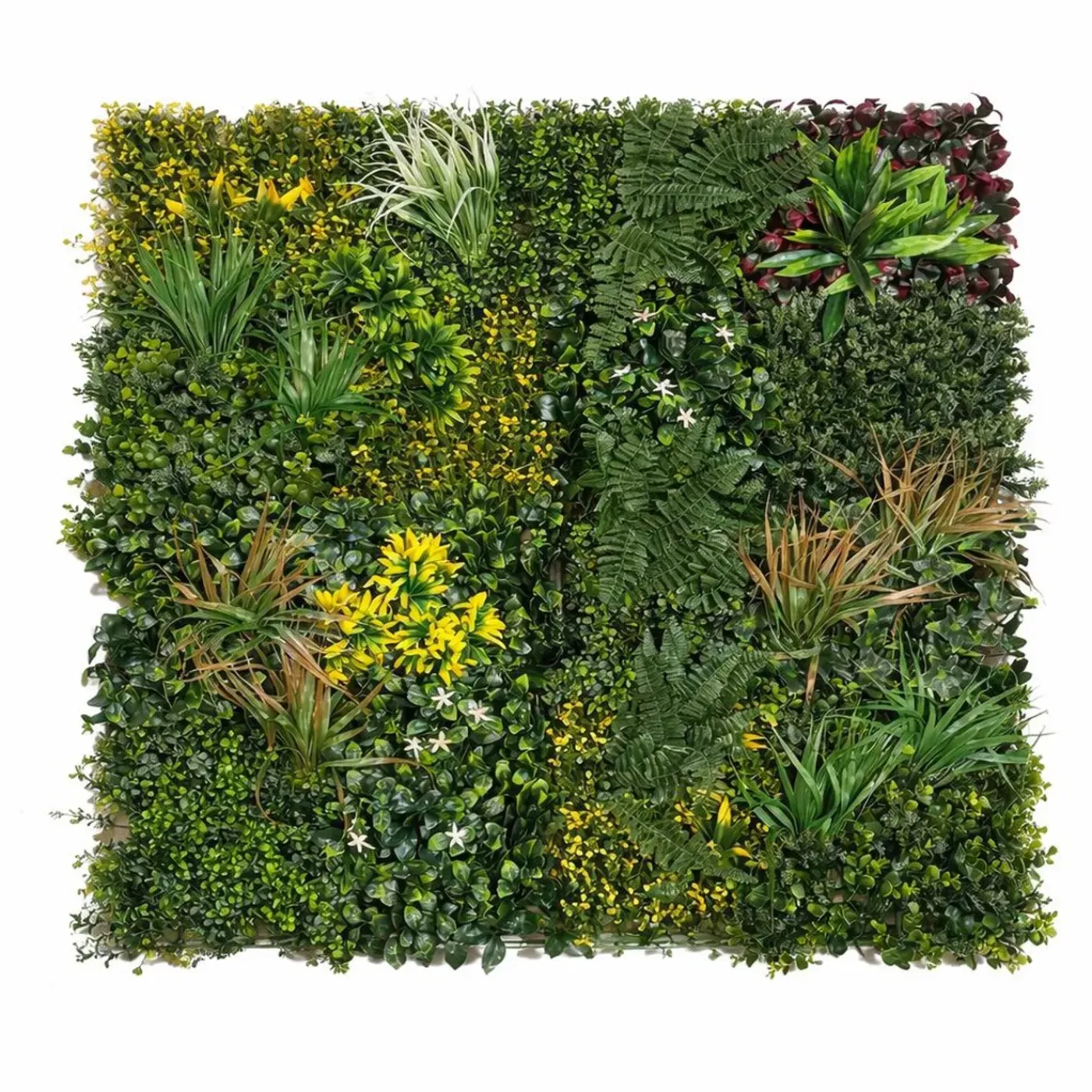 Eleson Kunsthaag Mos Paneel Tropical Bloom 100x100 Cm