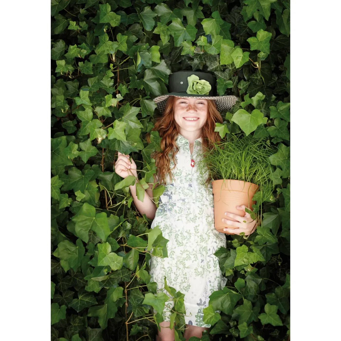 Elho Bloempot Green Basics - Kunststof - Bruin - Diam.30xH27,6cm