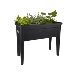 Elho Moestuinbak Green Basics XXL - Gerecycled Plastic - Zwart - 36,5x75,5x65,1cm